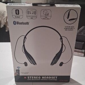 Bluetooth Stereo Headset - Black